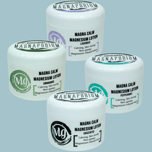 Sampler Pack - Original Magna Calm Magnesium Lotion - 4-2 oz lotions